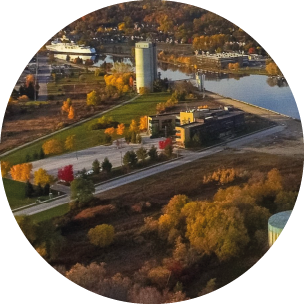 Panorama of Owen Sound, Ontario